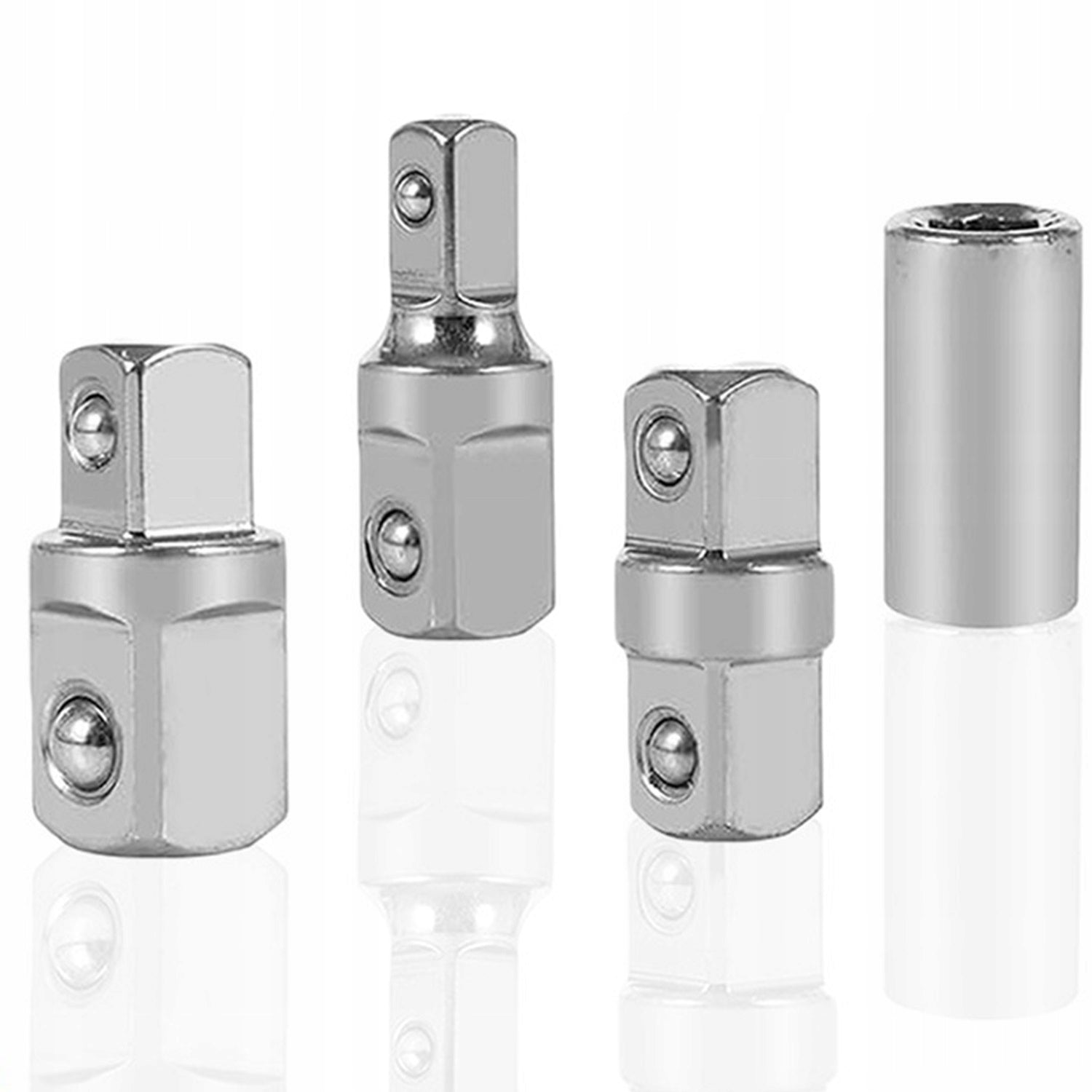GEAR WRENCH Extension ADAPTER Rattles 1/4 1/2 3/8 Set Key type socket