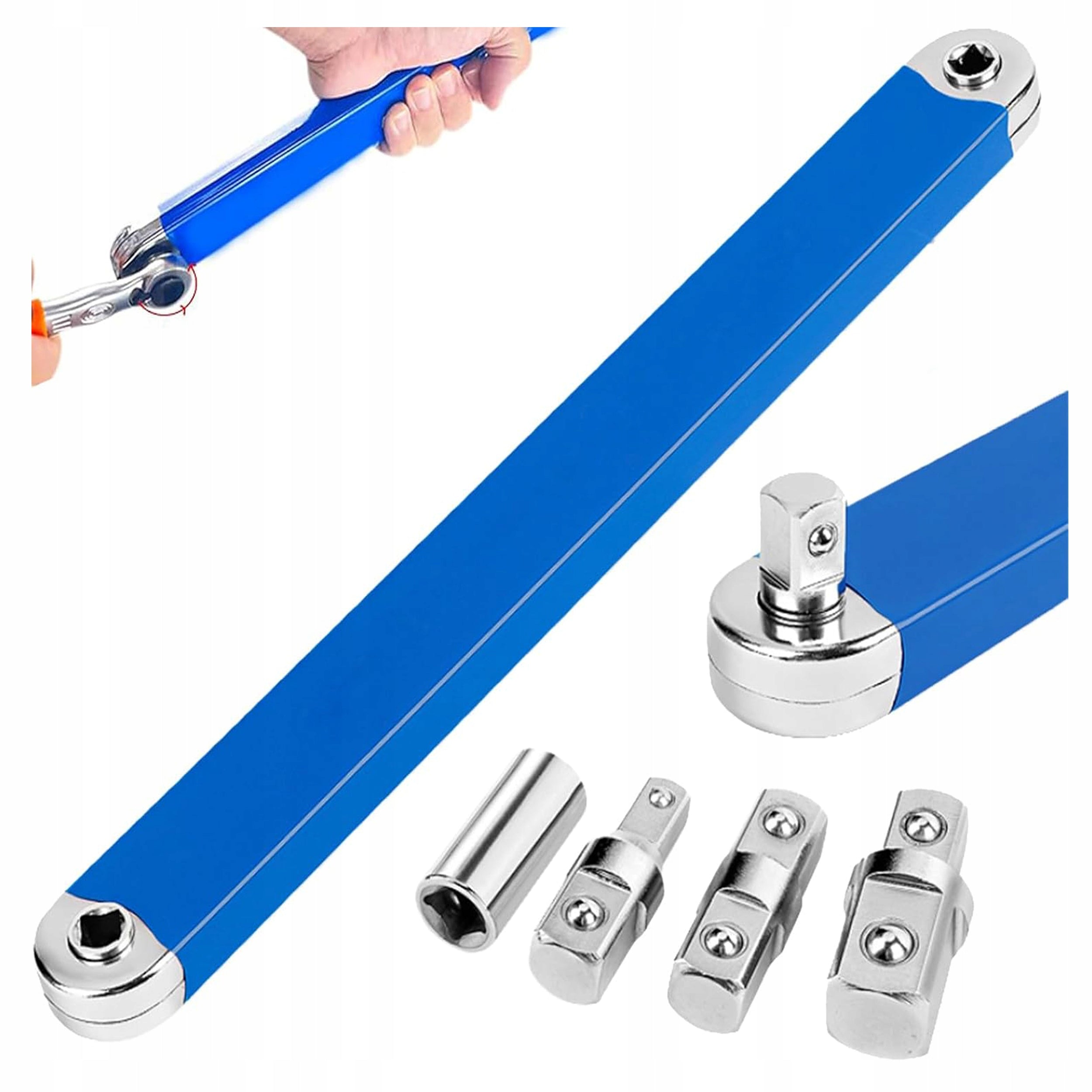 GEAR WRENCH Extension ADAPTER Rattles 1/4 1/2 3/8 Set