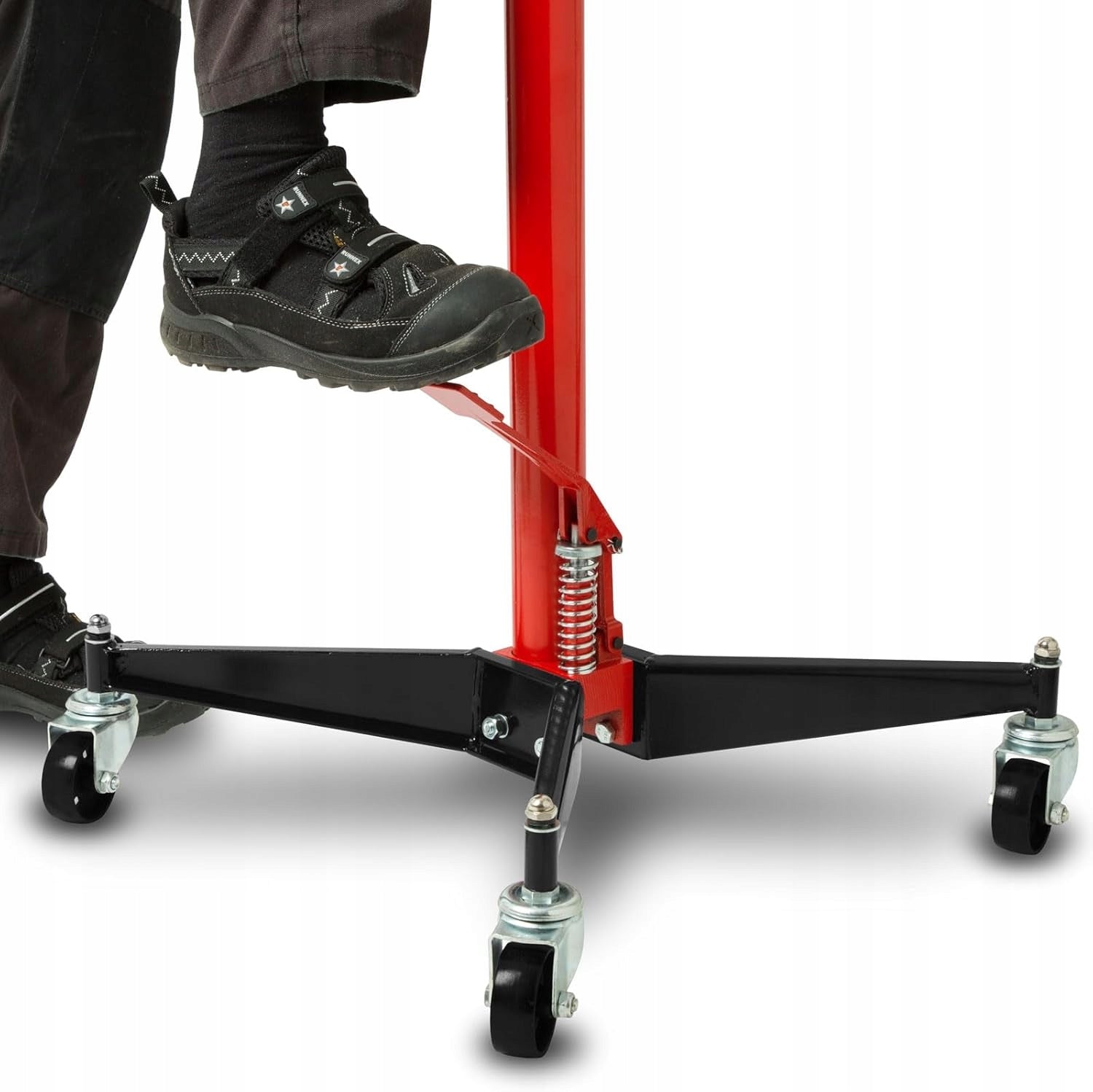 GEARBOX LIFT STAND FOOT PRESSER 500KG MARE SUPPORT Brand Luxtom
