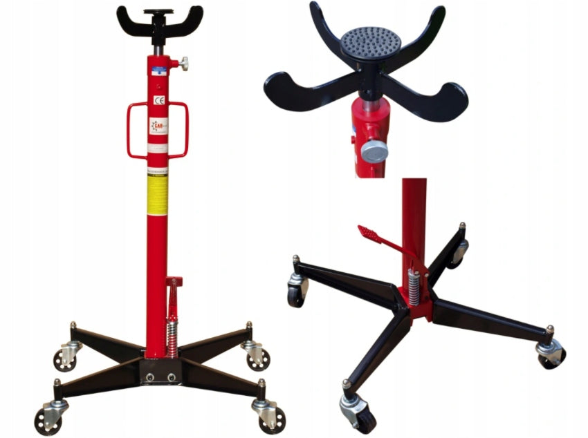 GEARBOX LIFTER - FOOT - 500 KG + RUBBER OVERLAY ADAPTER - STRONG