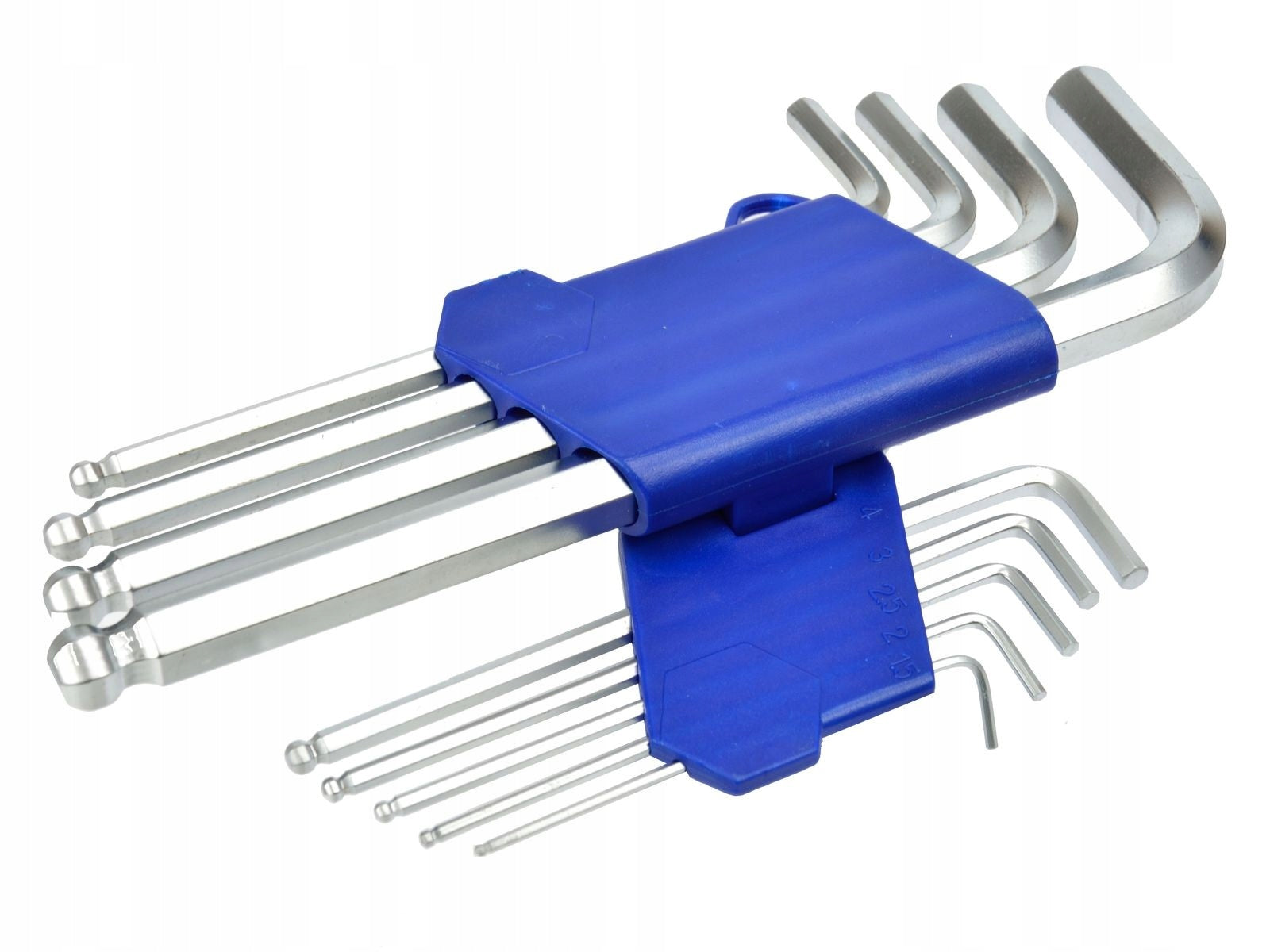 GEKO ALLEN WRENCHES SET 1,5-10 HEX 9EL.