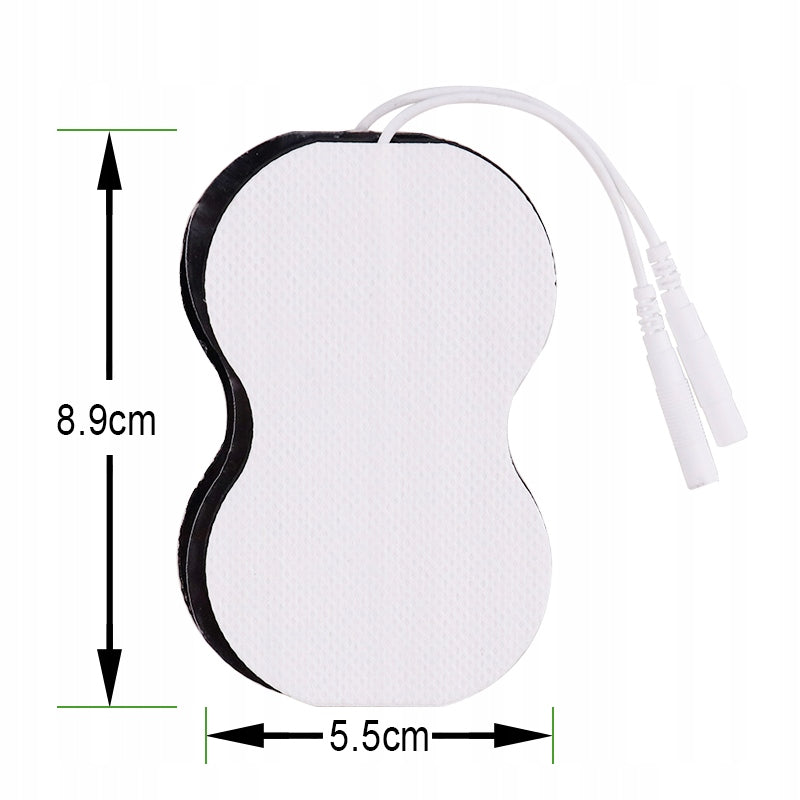 GEL ELECTRODES TENS EMS ELECTROSTIMULATOR 4x