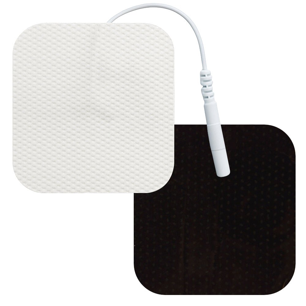 GEL ELECTRODES TENS EMS ELECTROSTIMULATOR OVERLAY 16 pcs 5x5 cm pad Brand FIZJOLOVE