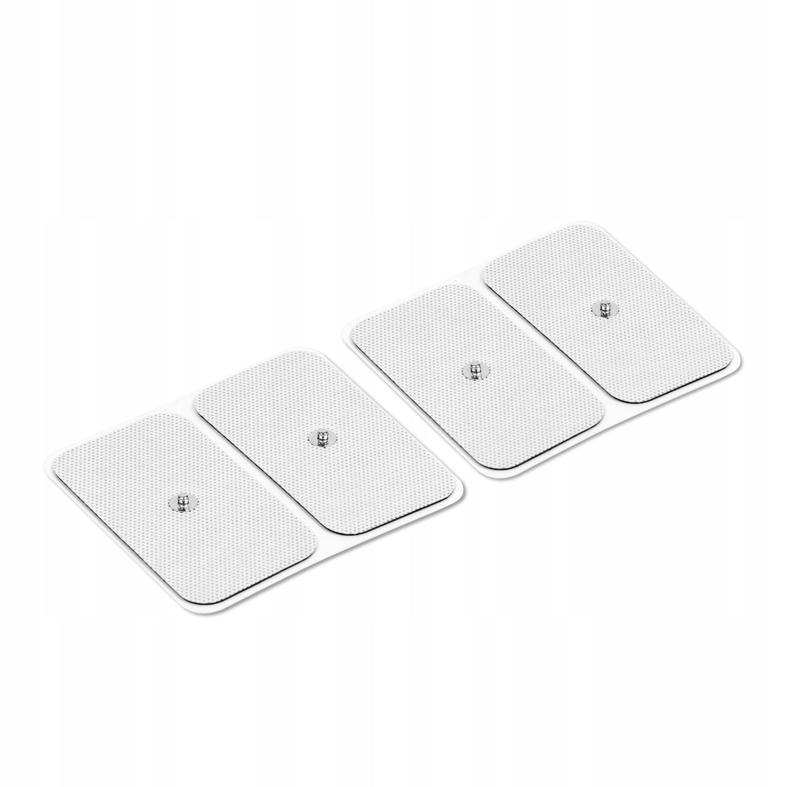 GEL ELECTRODES TENS EMS FOR ELECTROSTIMULATION SANITAS Beurer 5x9cm 4 pcs. Medical device yes