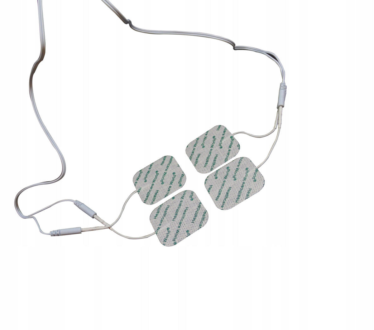 GEL ELECTRODES TENS EMS PADS SQUARE PADS PIN 2MM 4x4CM 12 PCS Manufacturer code HC12PC4X4