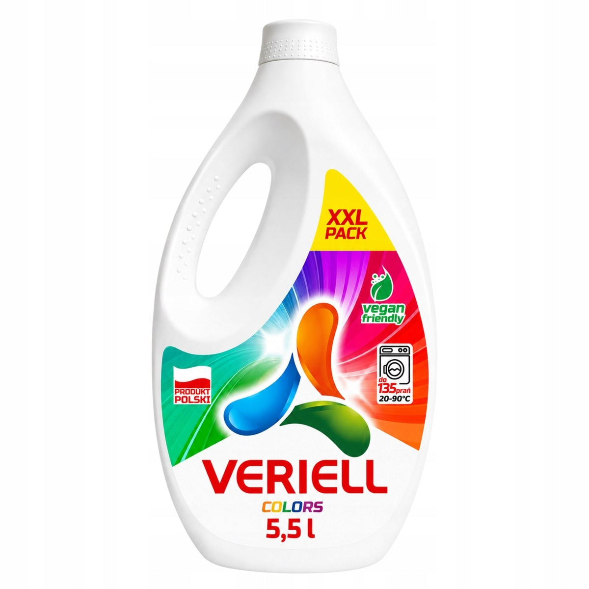 GEL FOR WASHING COLOURED FABRICS LIQUID VERIELL 5,5 L COLORS
