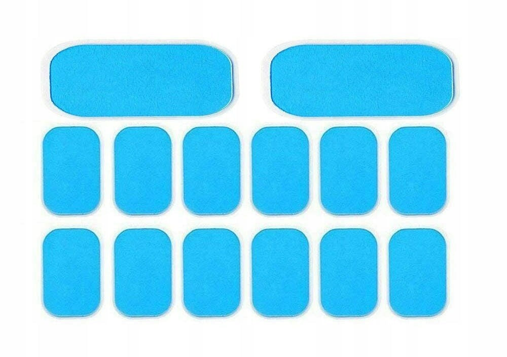 GEL PADS HYDROGEL FOR SLIMMING BELT ABDOMINAL MUSCLES ABS 12PCS
