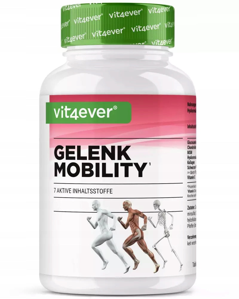 GELENK MOBILITY 180 TABLETS SUPPORT D JOINTS CARTILAGE AND FLEXIBILITY
