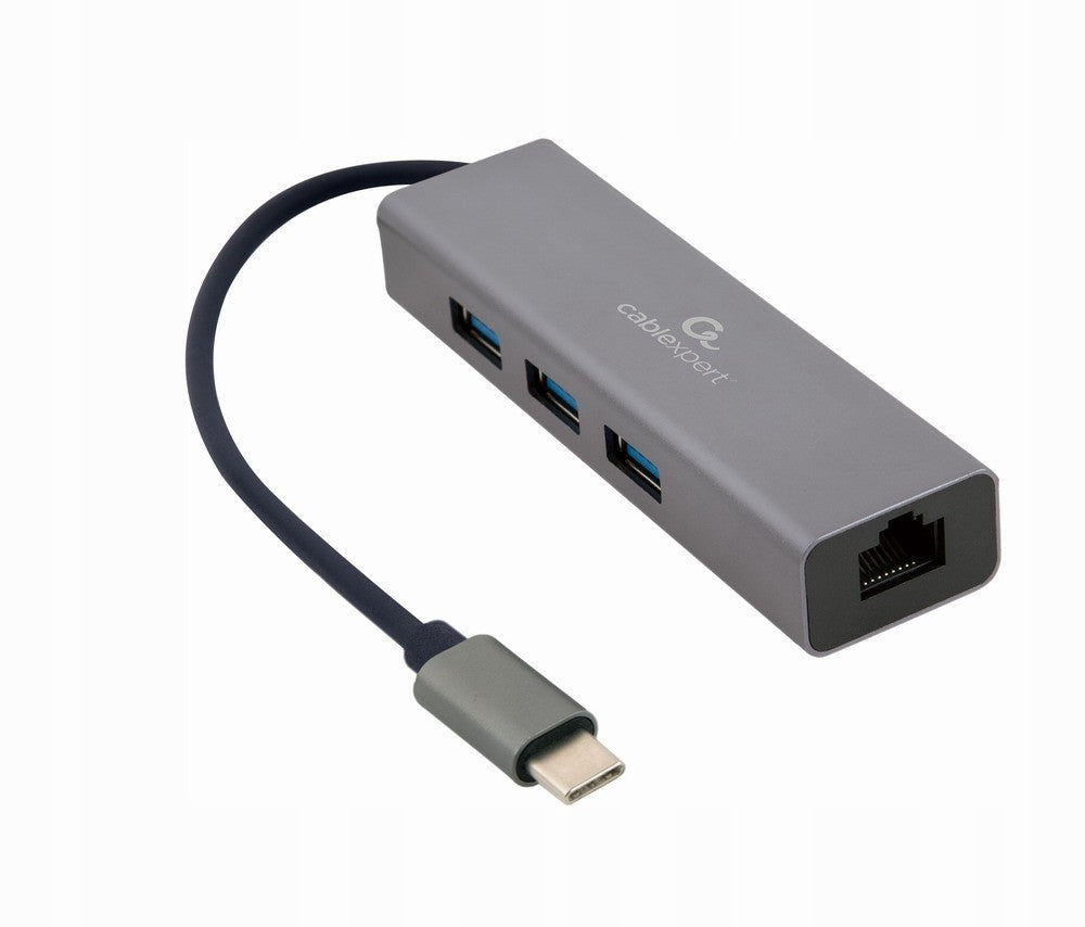 GEMBIRD USB-C to RJ-45 Gigabit Ethernet Adapter (Cable) Interface USB 3.0