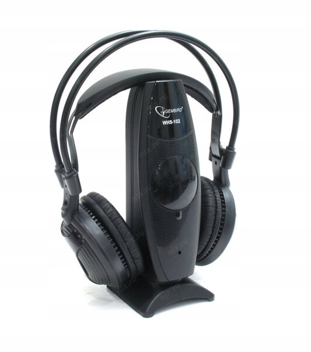 GEMBIRD WHS-102 UHF STEREO WIRELESS HEADPHONES
