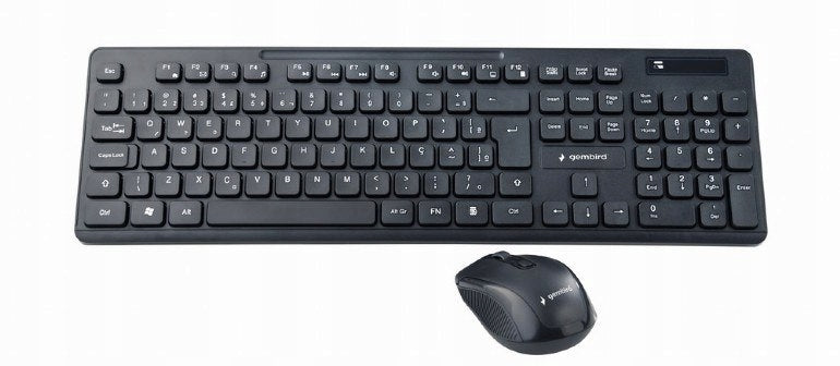 GEMBIRD WIRELESS KEYBOARD + MOUSE SET CZA