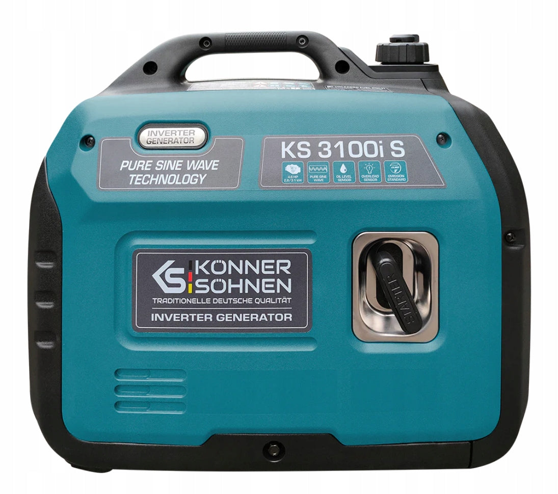 GENERATOR INVERTER POWER GENERATOR QUIET KS 3100i ECONOMY MODE K&S Manufacturer code KS 3100i S