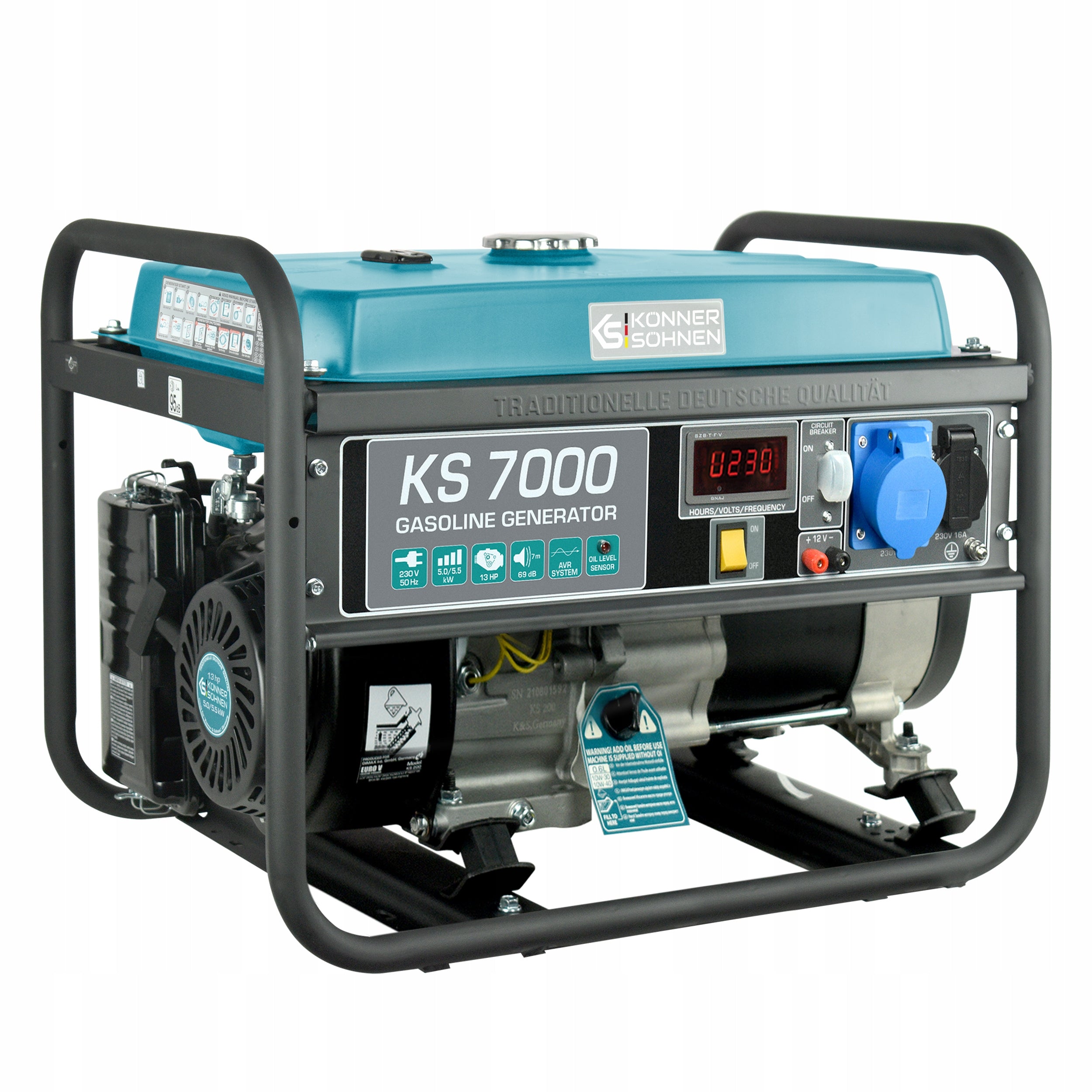GENERATOR PETROL KS 7000 230V K&S EAN (GTIN) 4260405361076