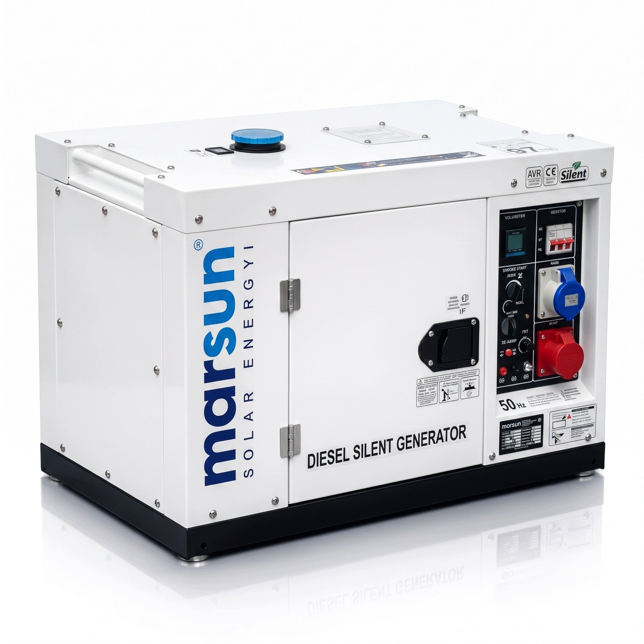 GENERATOR SET 10kW DIESEL AVR COMPATIBLE WITH DEYE MARSUN 10 3-PHASE