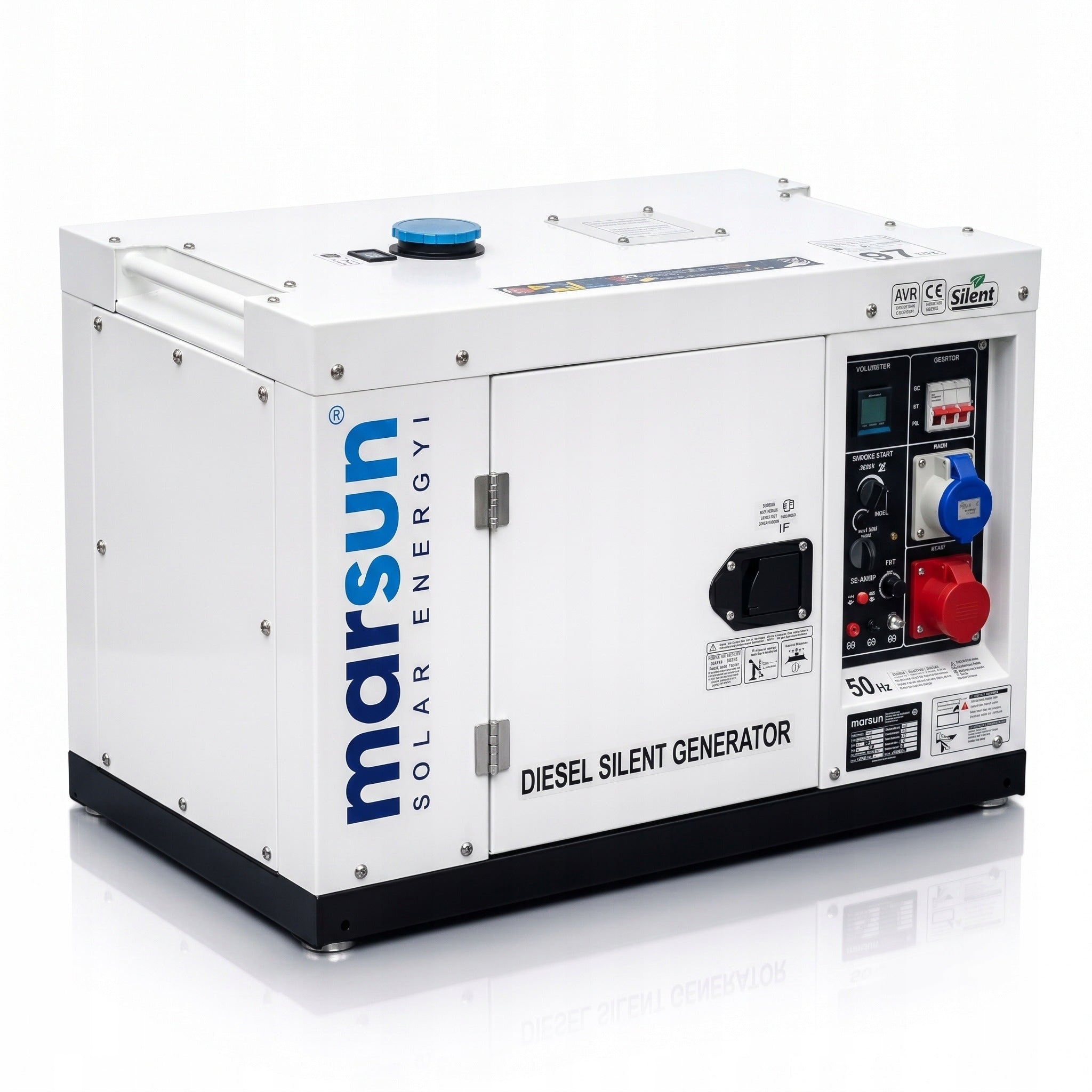 GENERATOR SET 10kW DIESEL AVR COMPATIBLE WITH DEYE MARSUN 11 3-PHASE