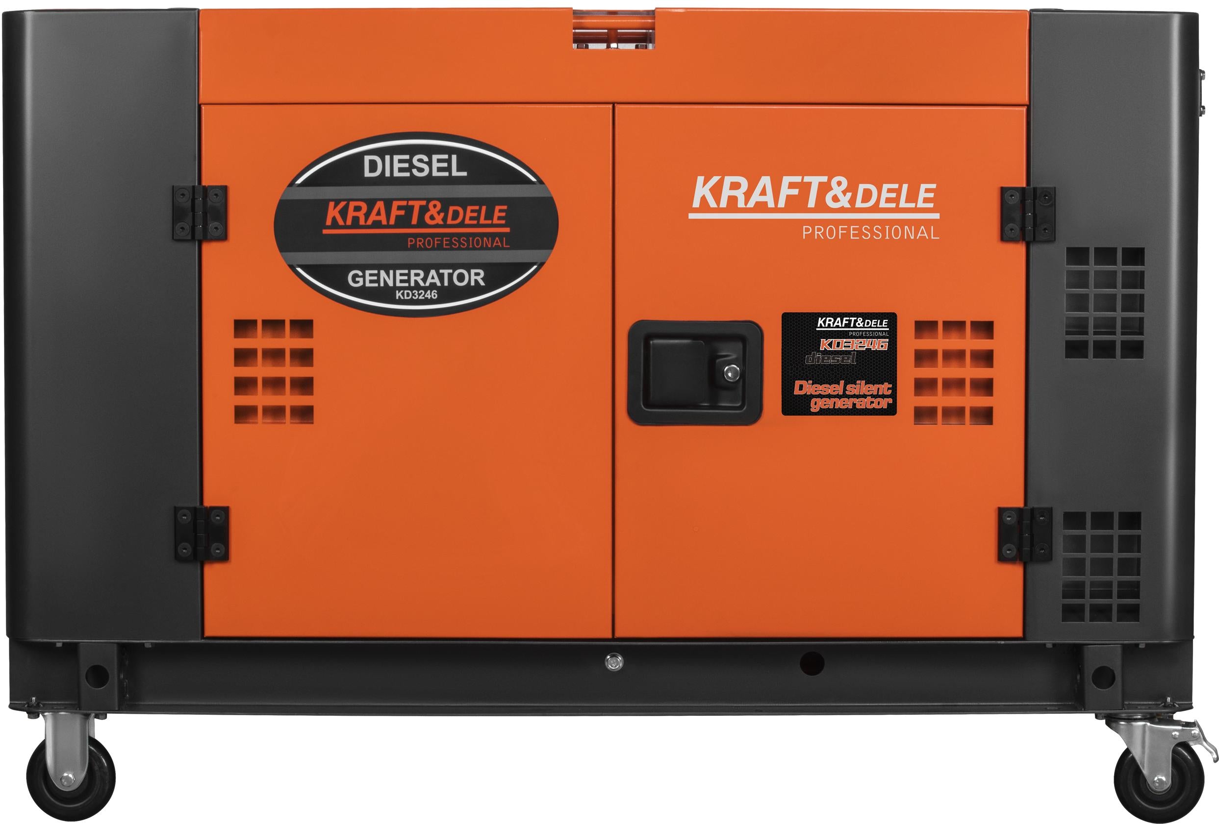 GENERATOR SET 20kW 230/400V 3000RPM 220V 19kW 25L 230V KD3246 Brand Kraft&Dele