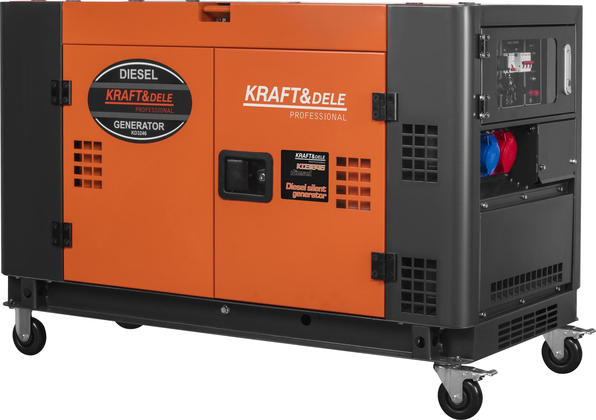 GENERATOR SET 20kW 230/400V 3000RPM 220V 19kW 25L 230V KD3246 Packaging status original