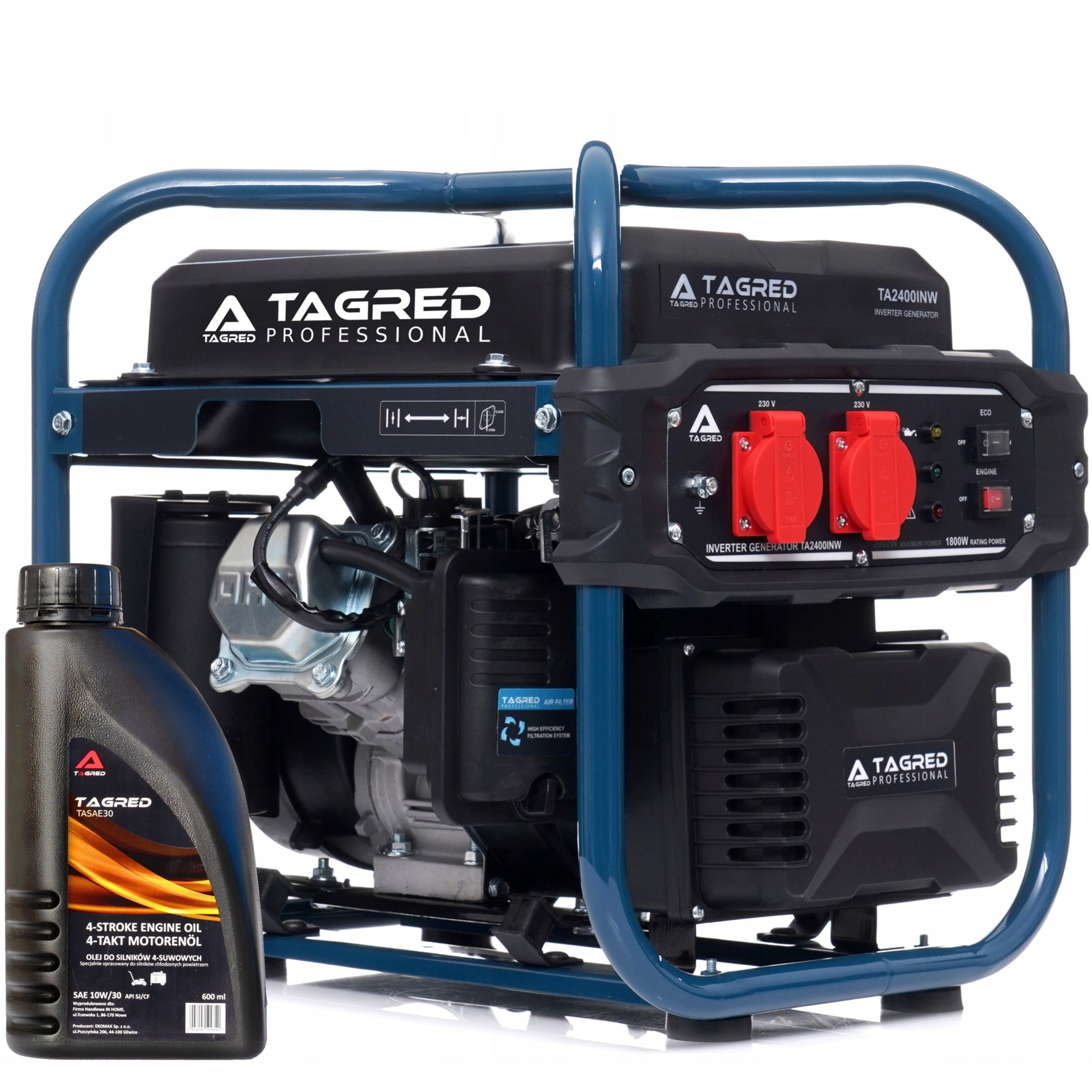 GENERATOR SET 2400W INVERTER 100% COPPER GENERATOR FOR MOTORHOME OIL