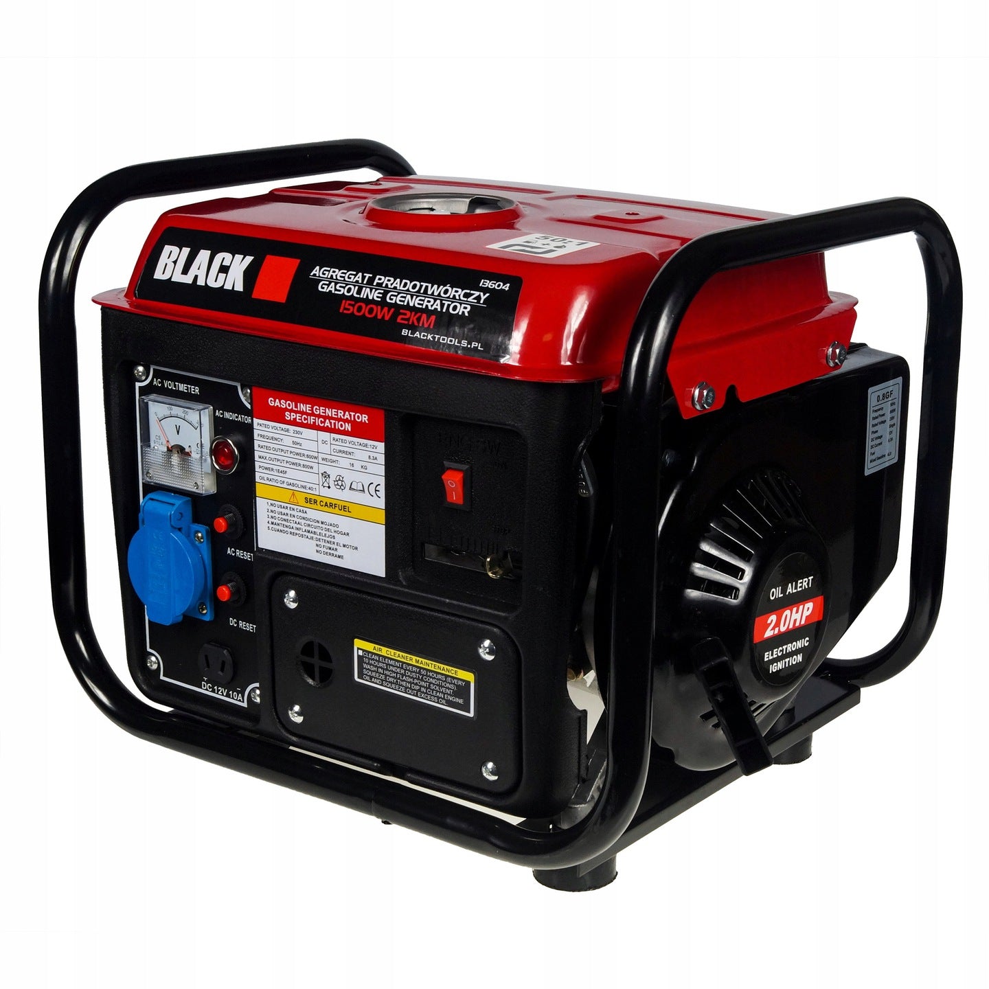 GENERATOR SET 2KM 230V 12V GENERATOR 13604 Manufacturer code BLACK-13604