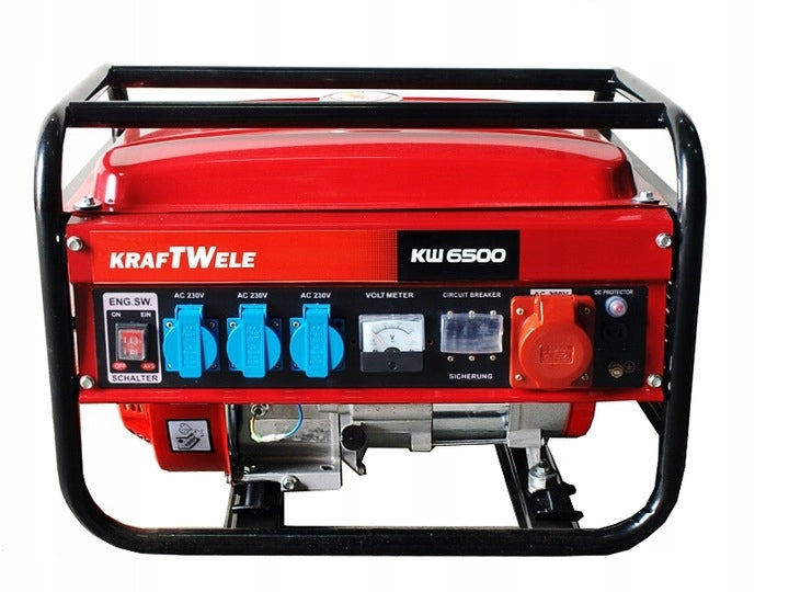 GENERATOR SET 4,5 KW 230V 400V Brand KrafTWele