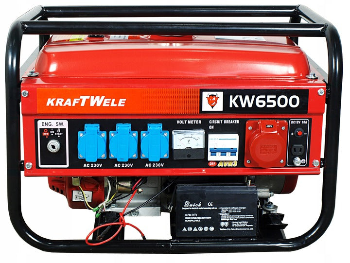 GENERATOR SET 4,5 KW 400 V EL Brand KrafTWele
