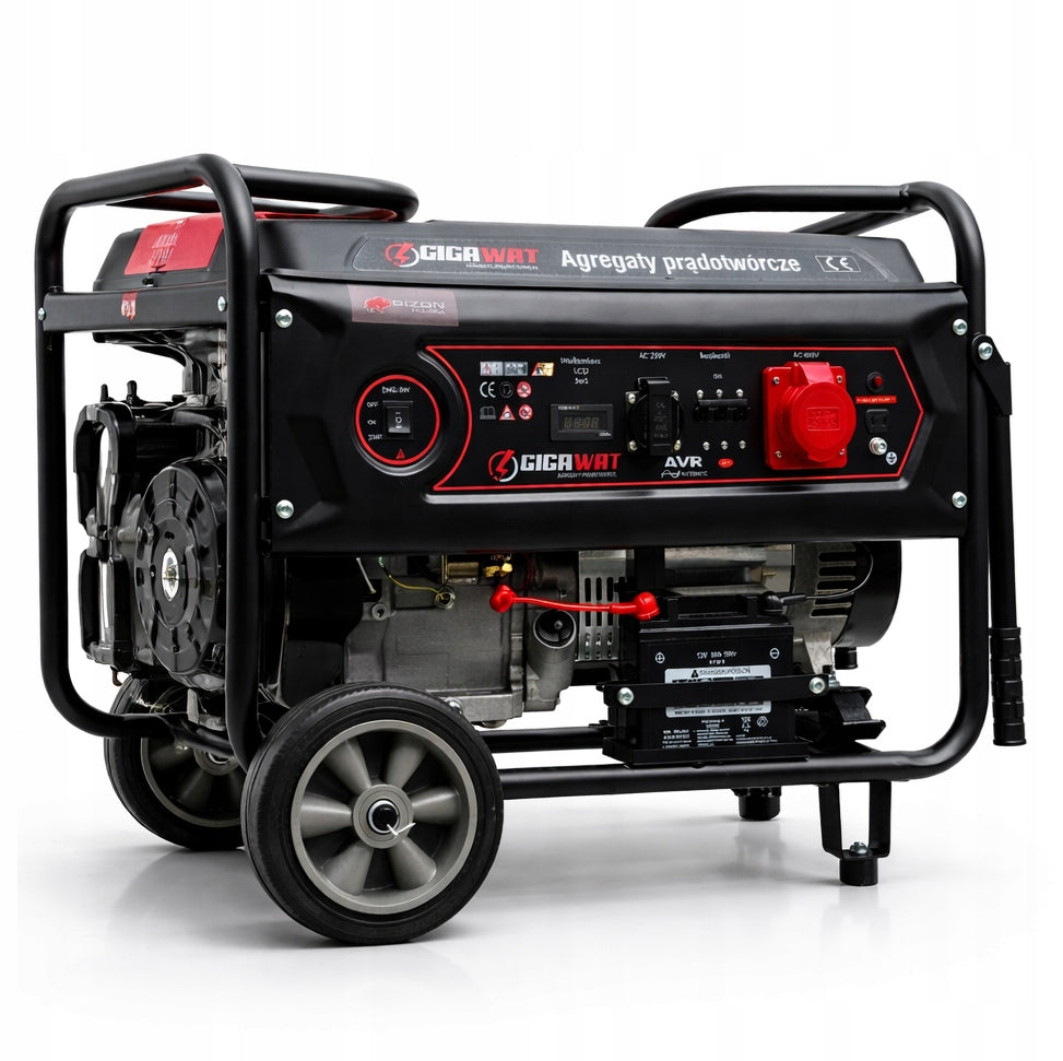 GENERATOR SET 9,6kW el-start hour counter copper stator AVR+