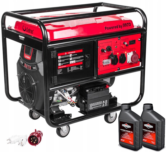 GENERATOR SET CEDRUS AG10E-3F AVR 3 PHASES XXL 10kW