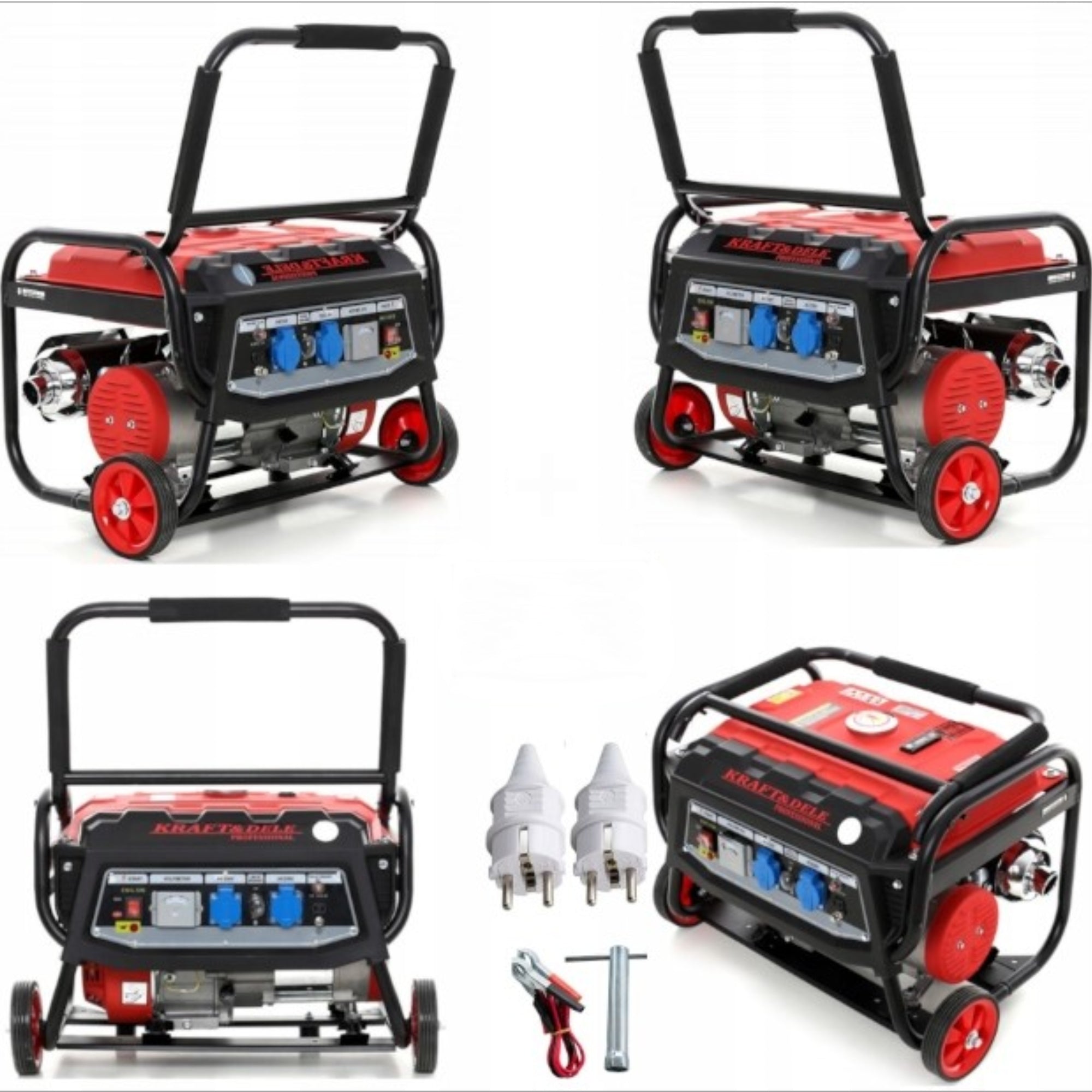 GENERATOR SET CURRENT GENERATOR 3000W SINGLE-PHASE 4-STROKE EAN (GTIN) 5901638119346