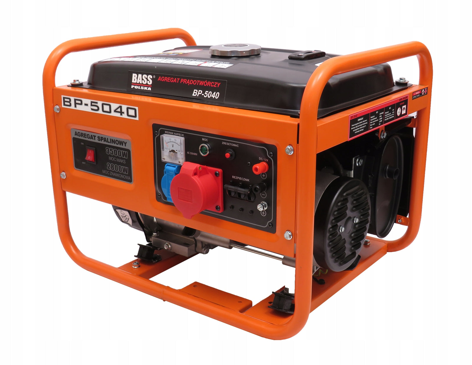 GENERATOR SET CURRENT GENERATOR 3500W 230V / 400V Manufacturer code BP-5040