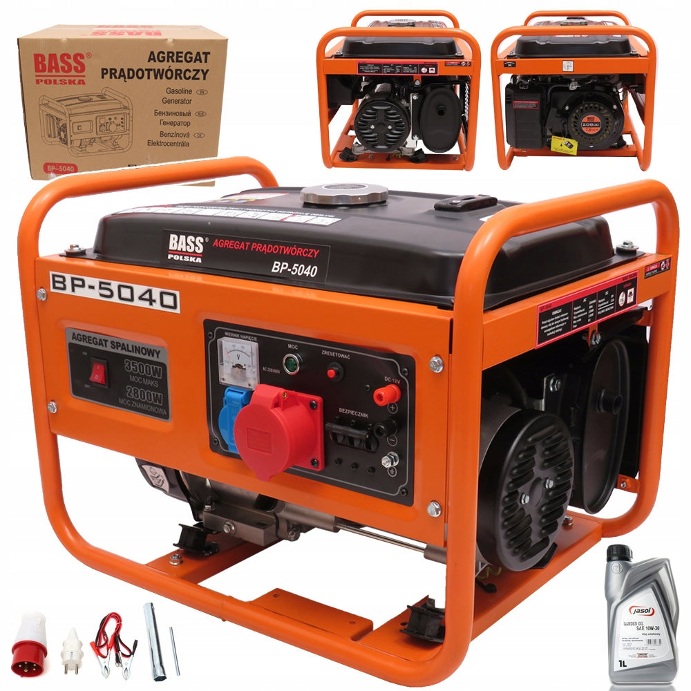 GENERATOR SET CURRENT GENERATOR 3500W 230V / 400V