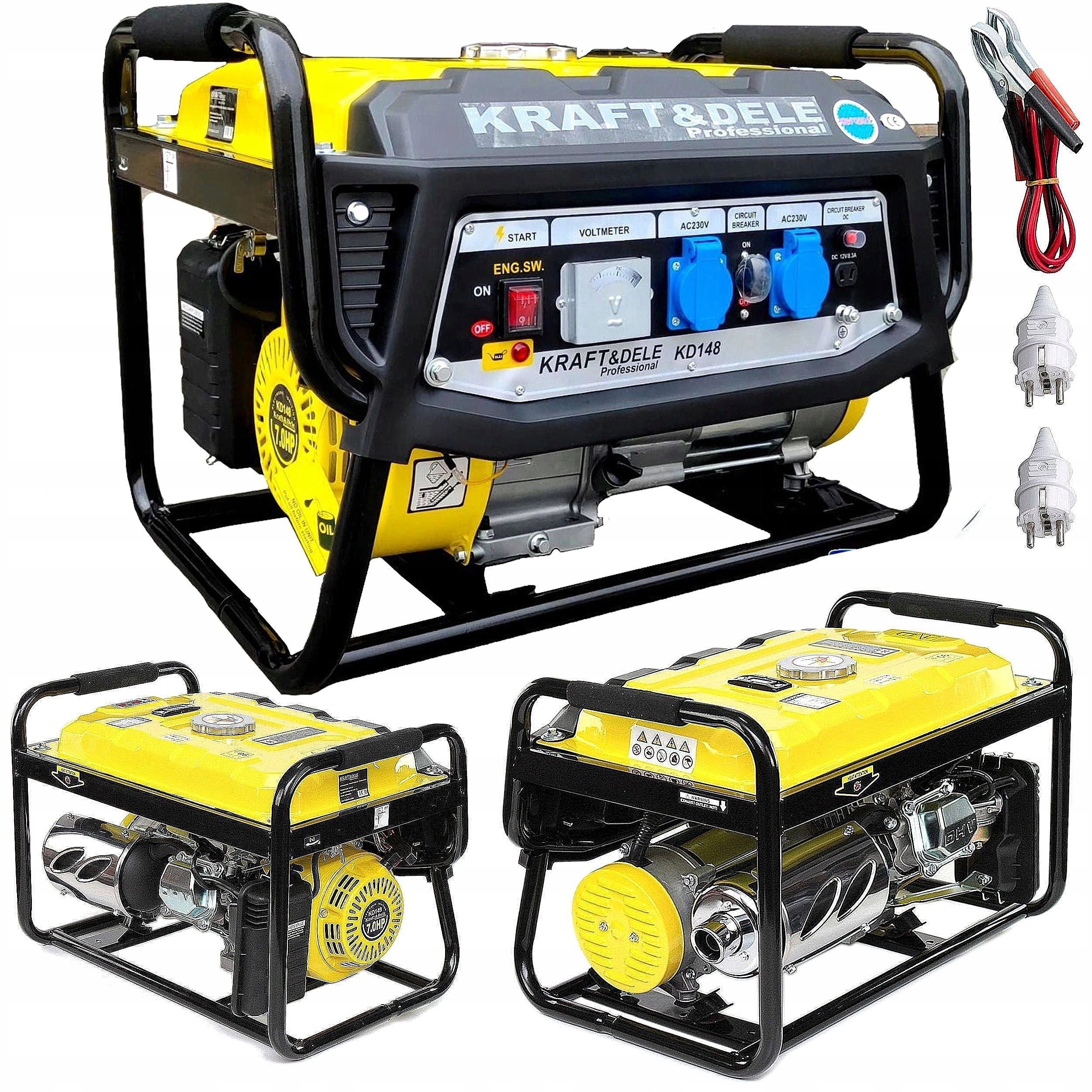 GENERATOR SET CURRENT GENERATOR 5200W AND AVR+