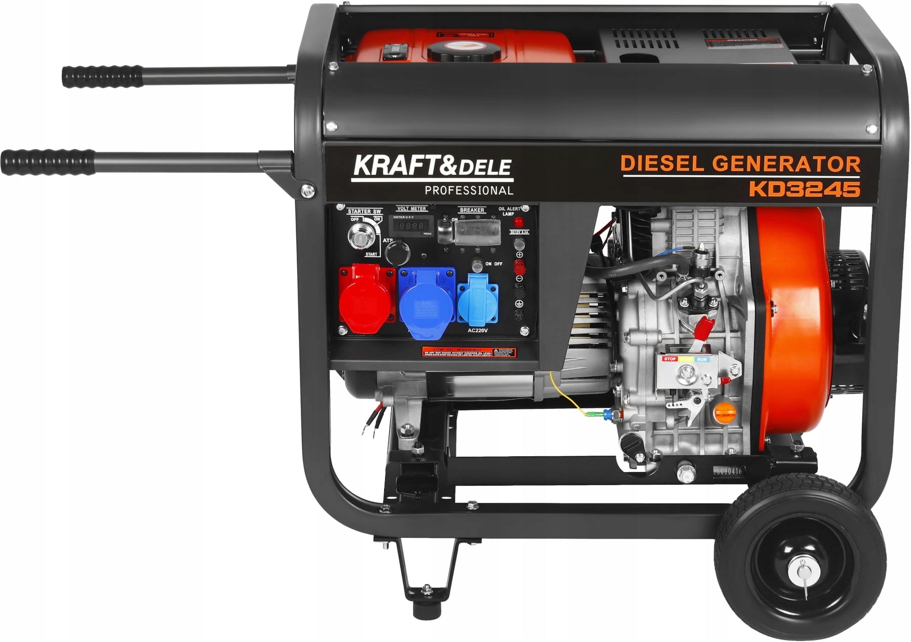GENERATOR SET DIESEL GENERATOR 8kW 12V/220V/400V 3PHASE NEW* Manufacturer code KD3245
