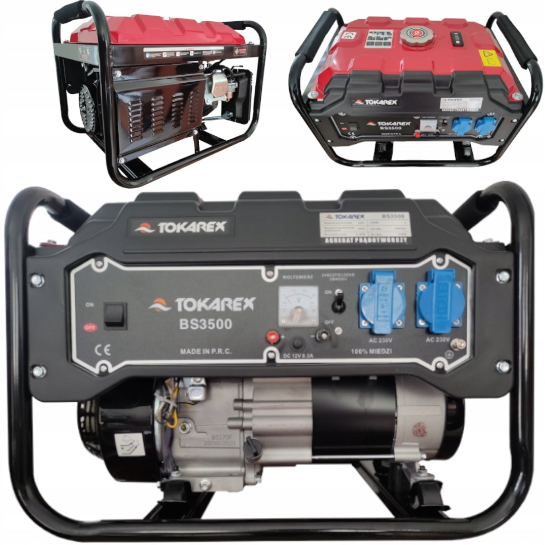 GENERATOR SET GENARTOR SINGLE-PHASE STRONG SILENT COPPER 2.8KW 5.2KW 7KM