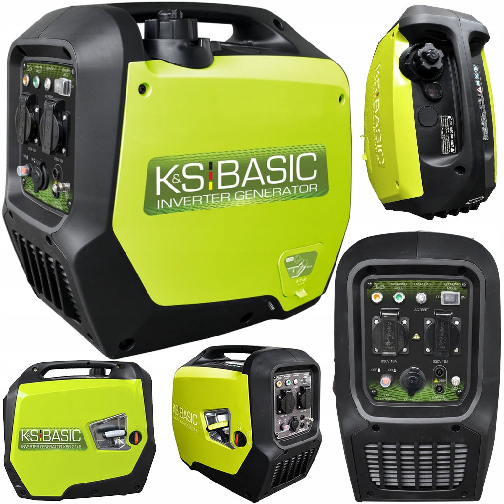 GENERATOR SET INVERTER CURRENT GENERATOR QUIET START KSB 21iS K&S