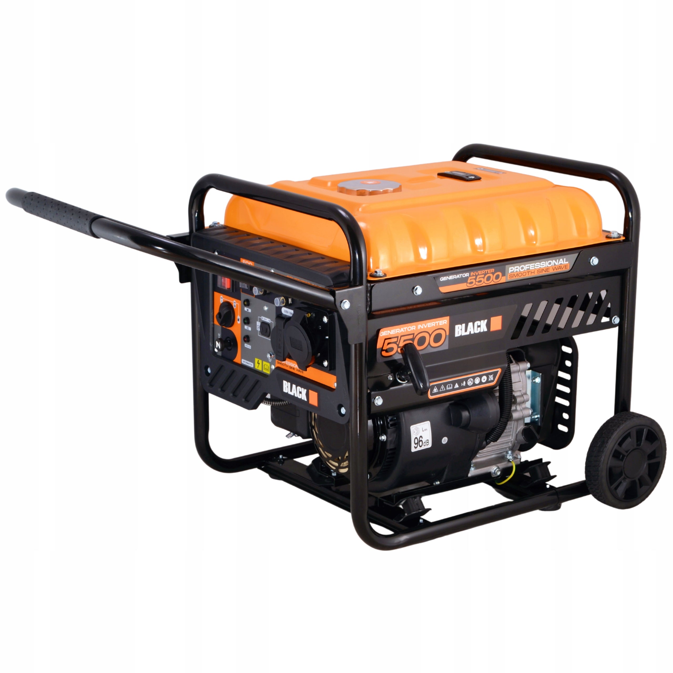GENERATOR SET INVERTER POWER GENERATOR 5500W 230V 4-STROKE 5,5kW Manufacturer code BLACK-13611