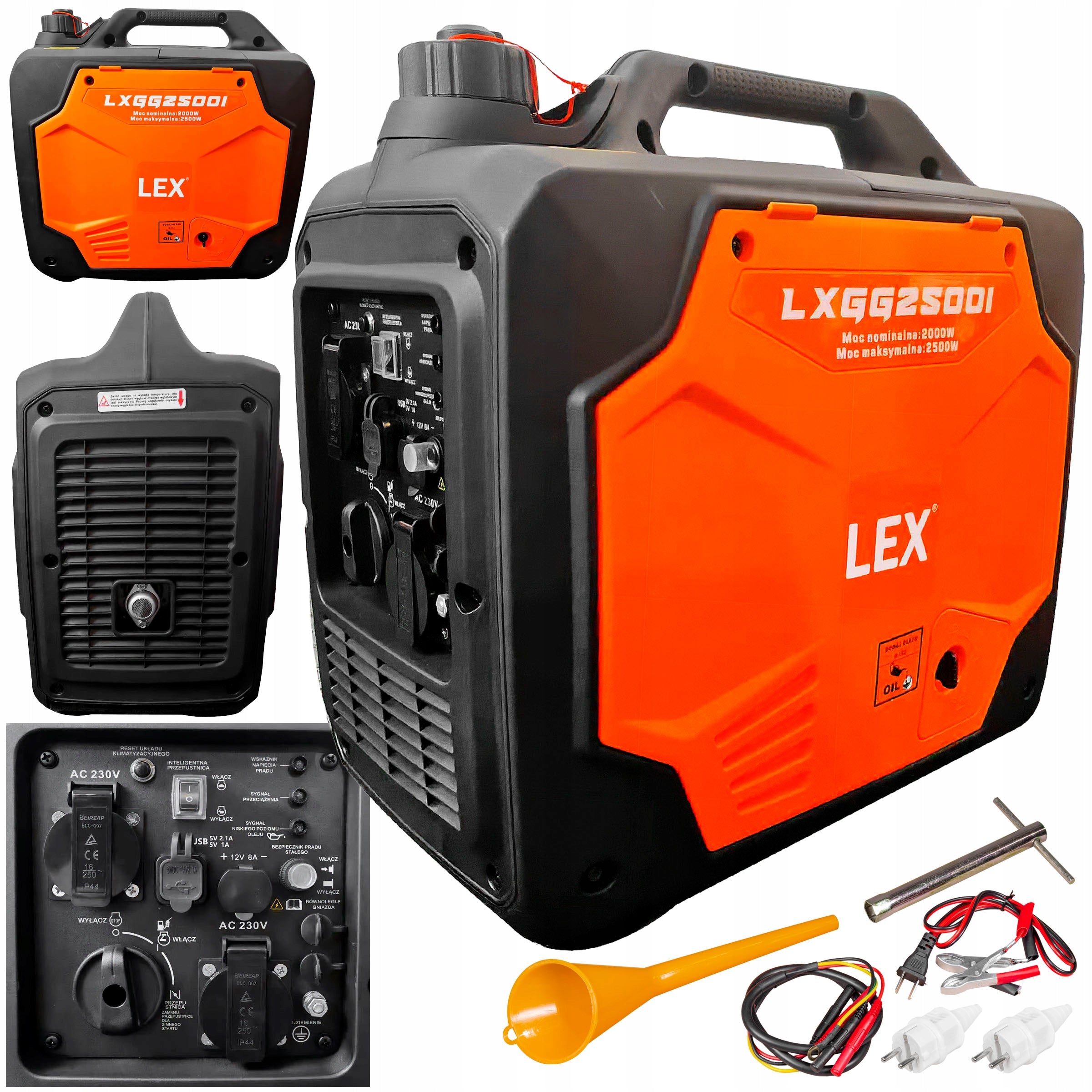 GENERATOR SET INVERTER POWER generator 2500W mobile petrol