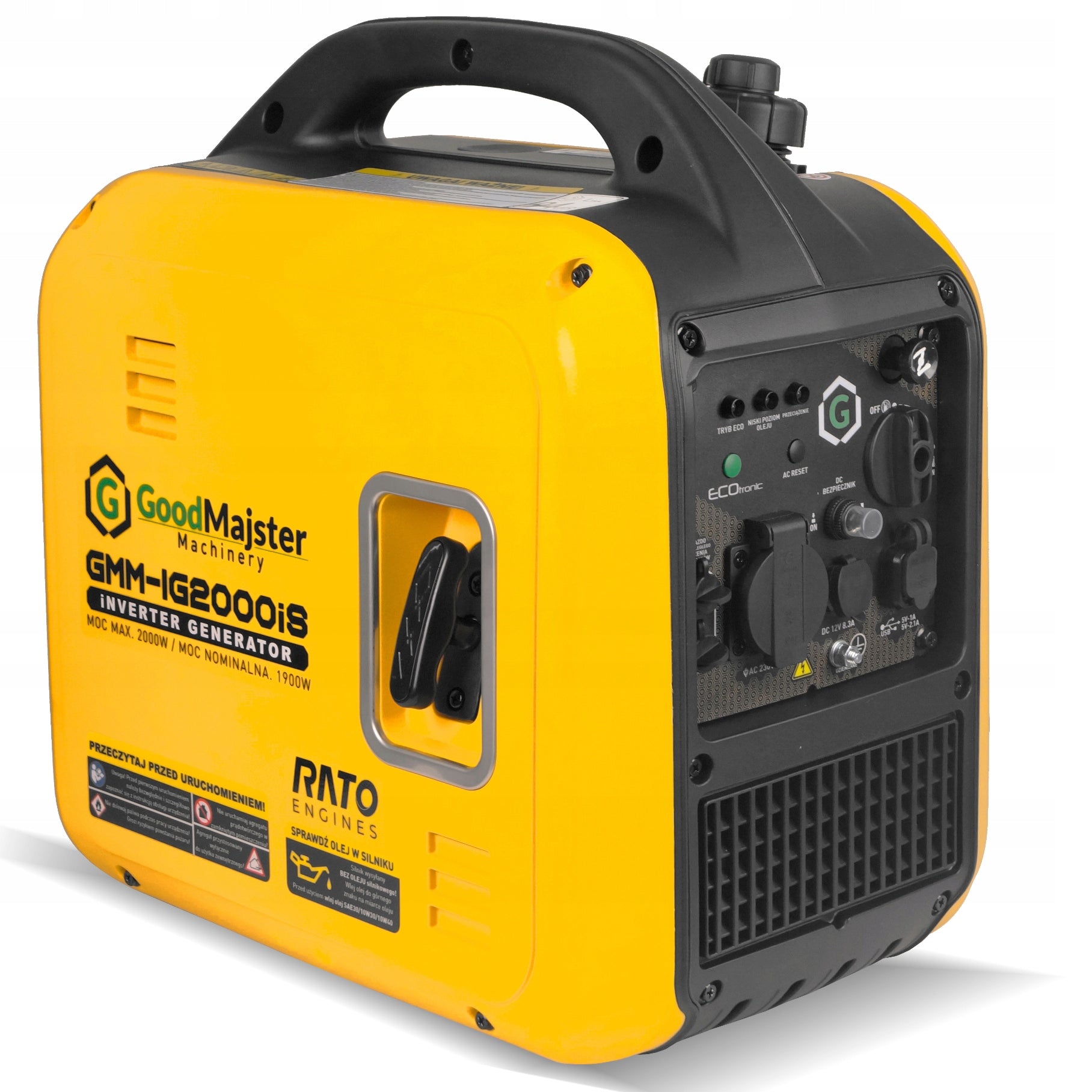 GENERATOR SET INVERTER Silent Copper AVR GMM-IG2000iS 2000W RATO Manufacturer code GMM-IG2000iS