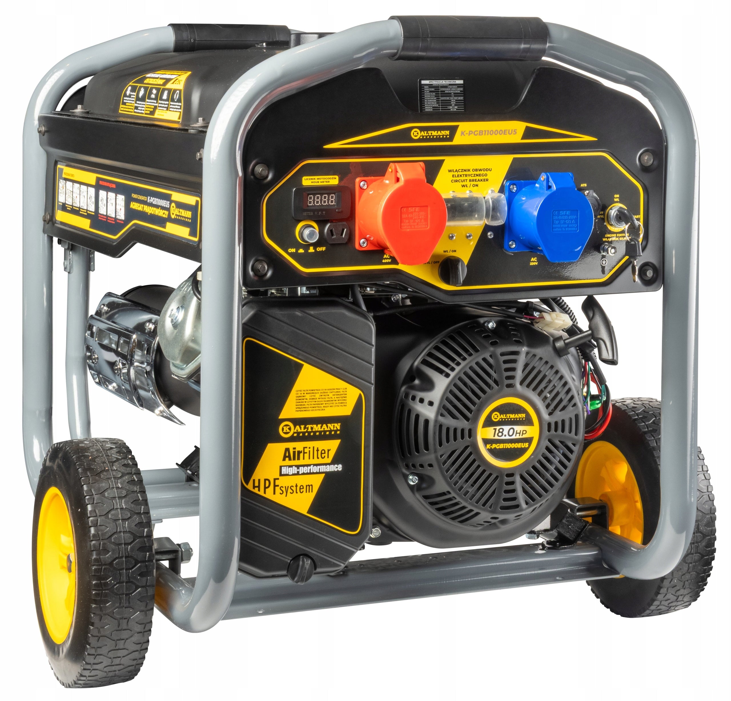 GENERATOR SET KALTMANN K-PGB11000FPEU5 AVR E-START + ATS 8KW 8000W * Packaging status original