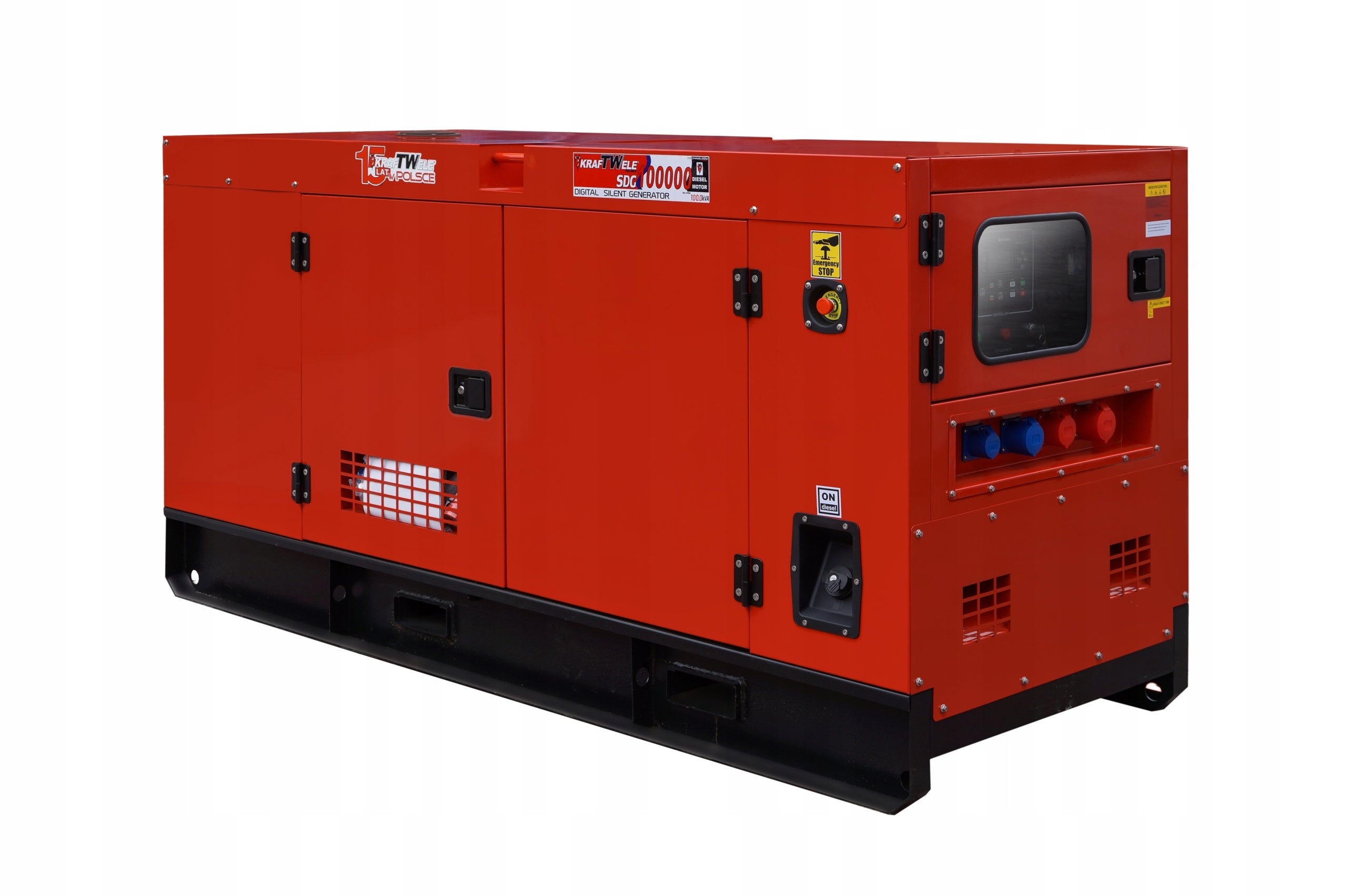 GENERATOR SET MUTE 100 kVA TRAILER Brand KrafTWele