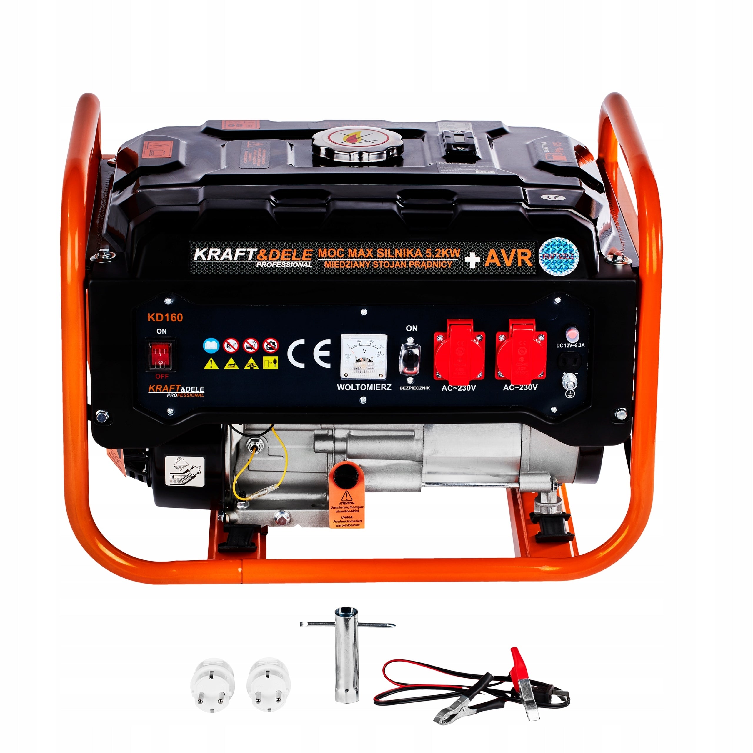 GENERATOR SET PORTABLE SINGLE-PHASE 3500 PETROL AVR