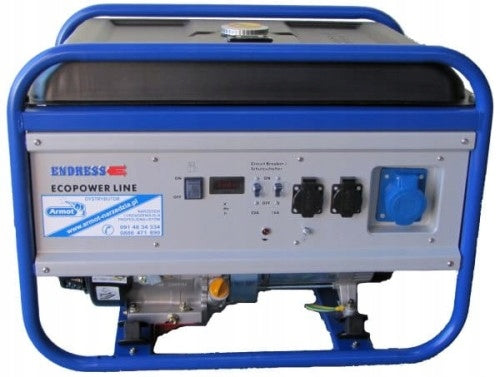 GENERATOR SET STRONG, ENDRESS ESE 6000 BS 5,5 kW + OIL FREEBIE! Manufacturer code 240215