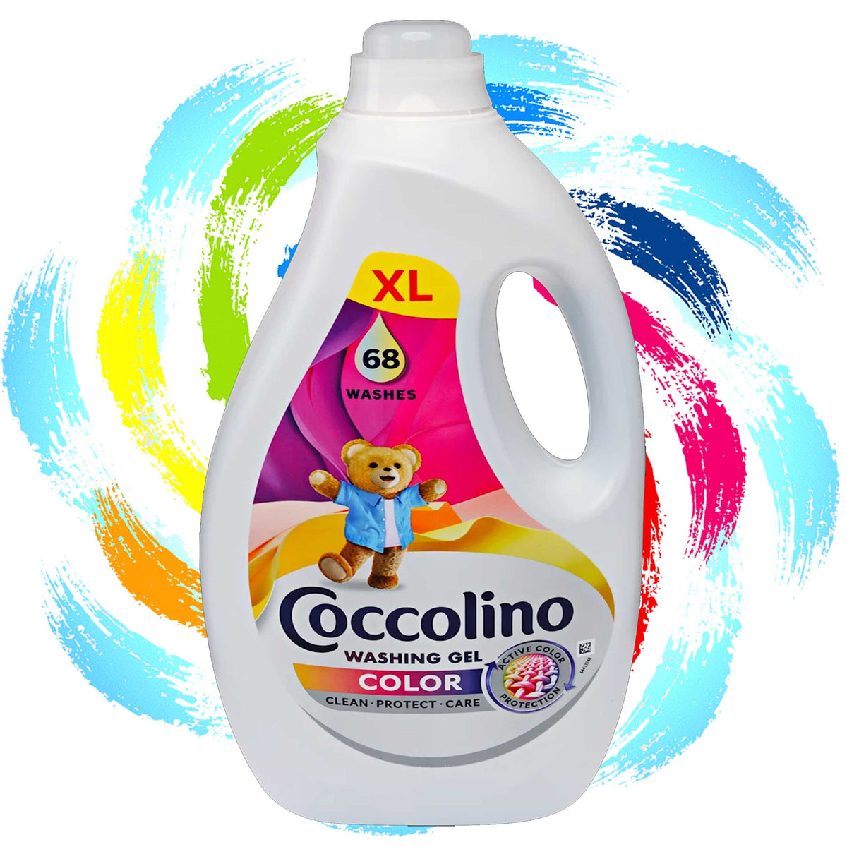 GENTLE GEL LIQUID FOR WASHING COLORED FABRICS COCCOLINO COLOR 68 WASHES 2.72