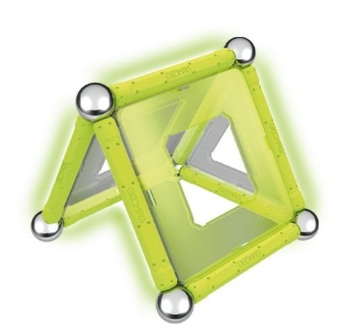 Leuchtender Magnetkonstrukteur Geomag Panels Glow, 22 Stk. 