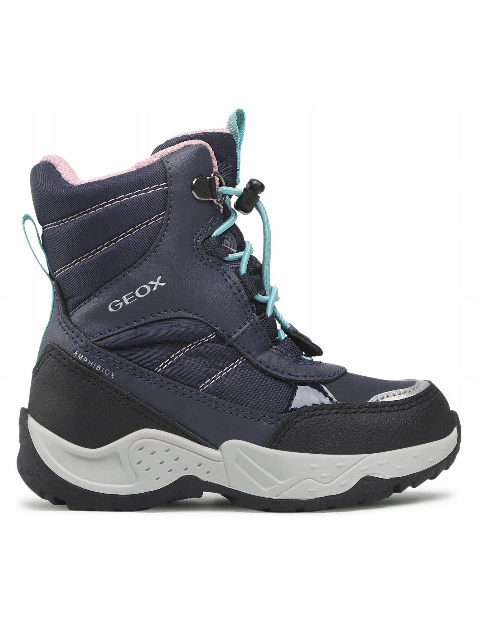 Geox Stiefel für Jungen Sentiero b ab, blau 
