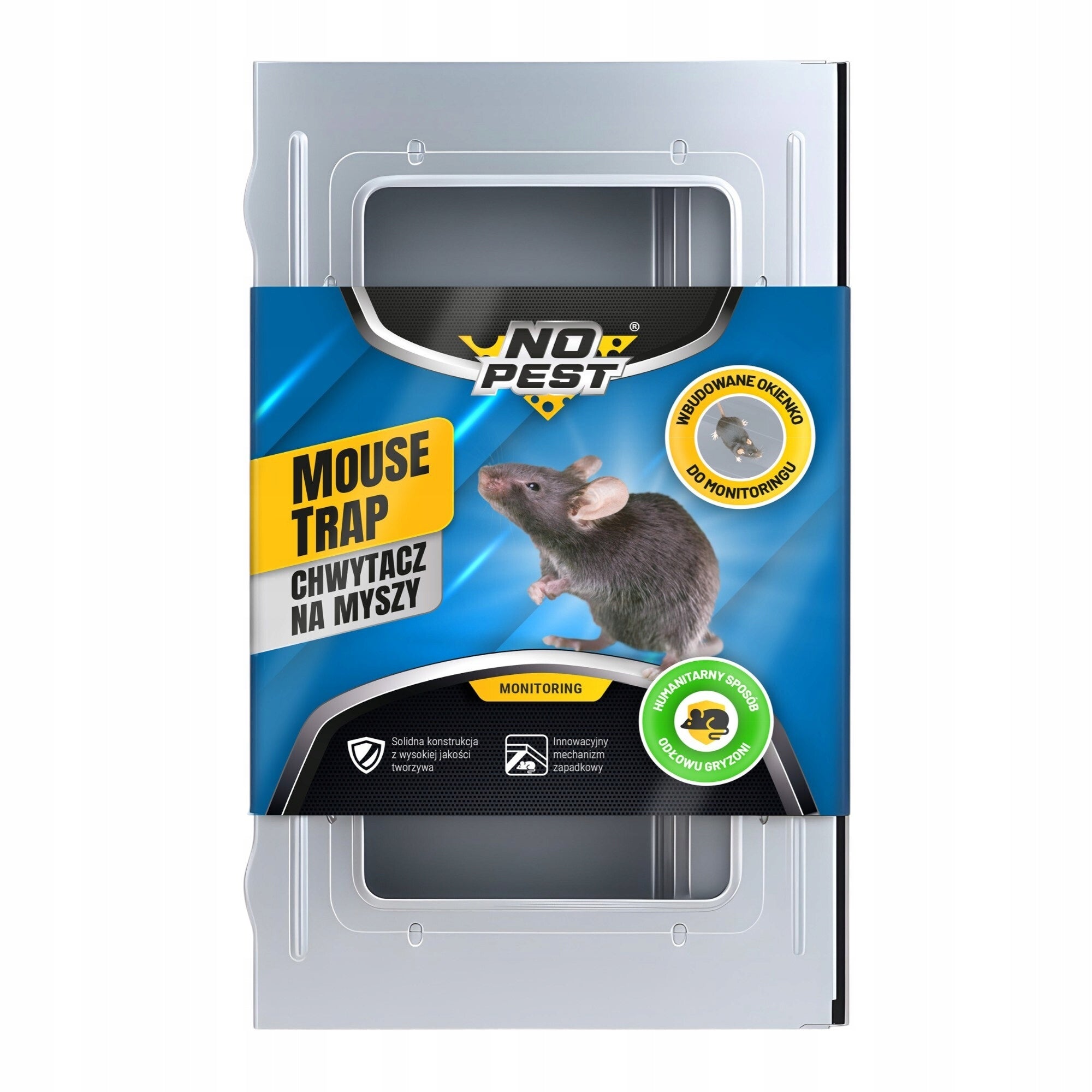 GERBIL LIVETRAP TRAP PAW FOR MICE AND RATS GRIPPER NO PEST Packaging status original