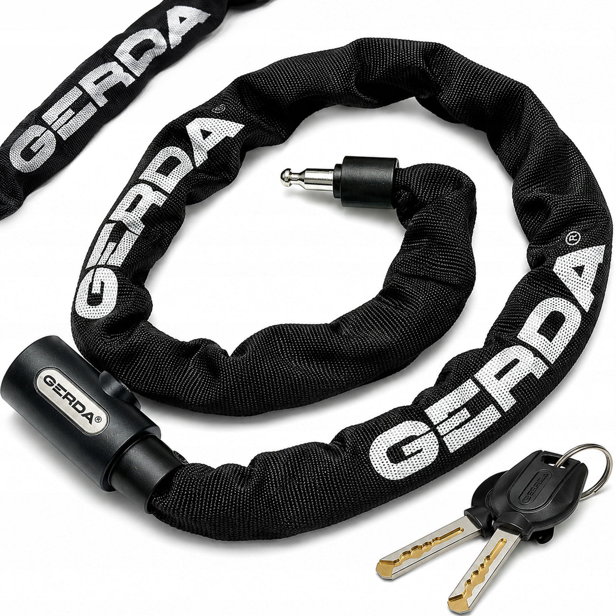 GERDA Contra 900/6V bicycle protection chain 90 cm 6 mm black Model 51795