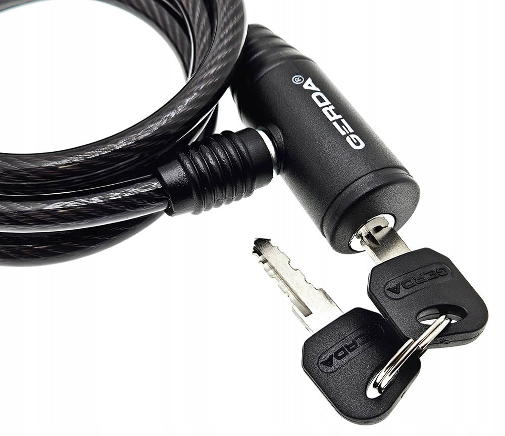 GERDA FLEX 1000/8K BICYCLE CLASP CABLE BICYCLE SECURITY WITH KEY Brand Gerda