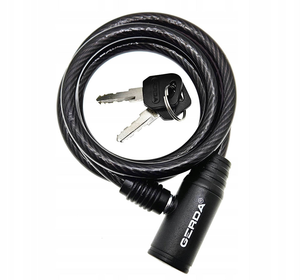 GERDA FLEX 1000/8K BICYCLE CLASP CABLE BICYCLE SECURITY WITH KEY Model 0SFL0100008.06K2ZP