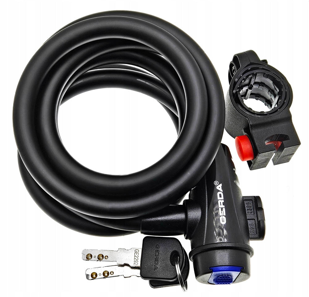 GERDA FLEX MAX 1800/12T BICYCLE LOCK WITH KEY Weight 450 g