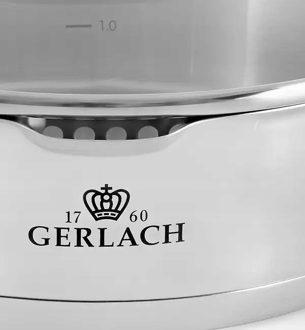 GERLACH SUPERIOR Set Pots with lids 10 el stainless steel induction Additional information dishwasher safe suitable for ceramic cooker suitable for electric cooker suitable for gas cooker suitable for induction cooker oven safe cover included